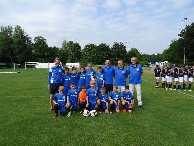 SG Waidhofen/Ybbs U12 beim internationalen Jugendfußballturnier U 13 in der Partnerstadt Freising, Bayern.
